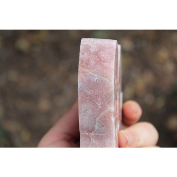 Pink Amethyst Cactus Shaped Stone - Picture 6 of 10
